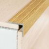 Non Slip Aluminium Wood Effect Stair Nosing Self Adhesive Edge Trim A36