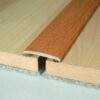 Transition Door Threshold 35mm A08 Aluminium Wood Effect Flat Self Adhesive Strip