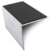 Anti Slip Stair Nosing 56 x 55mm NSL19 DDA Compliant Aluminium Edge Trim With PVC Insert
